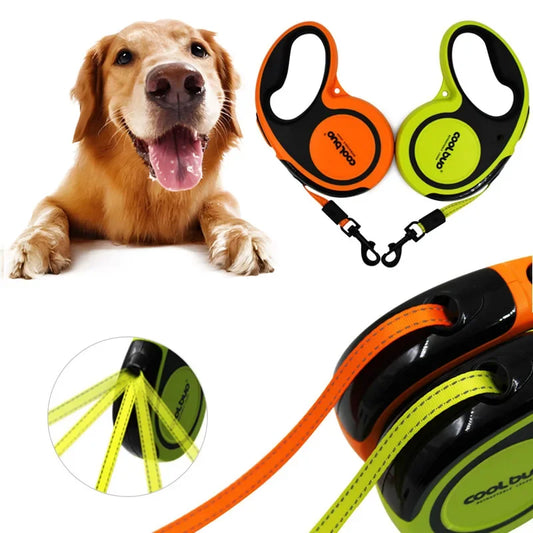 Portable, 5Meters, Automatic Retractable Leash