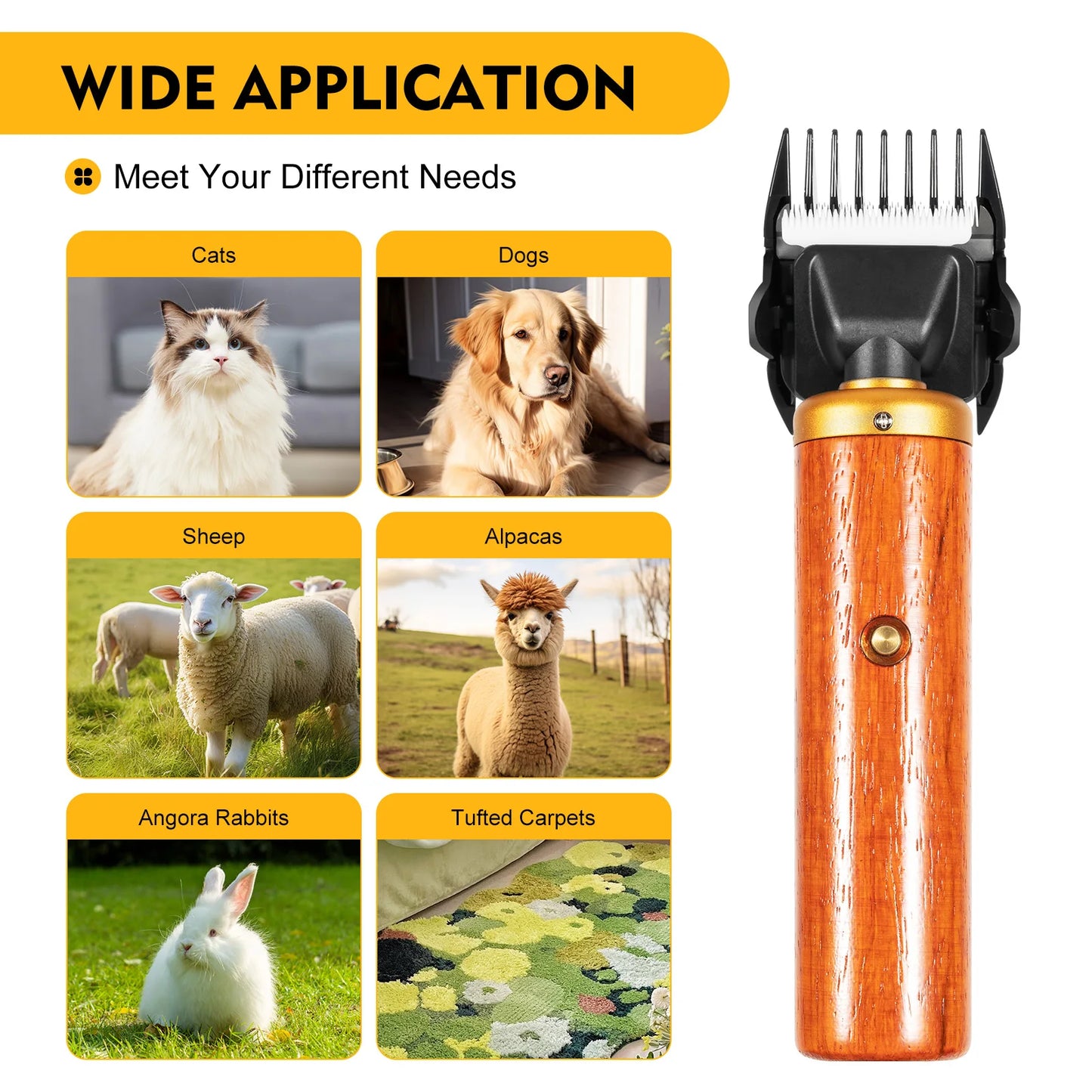 Sheep Shears Animal Clipper Wood