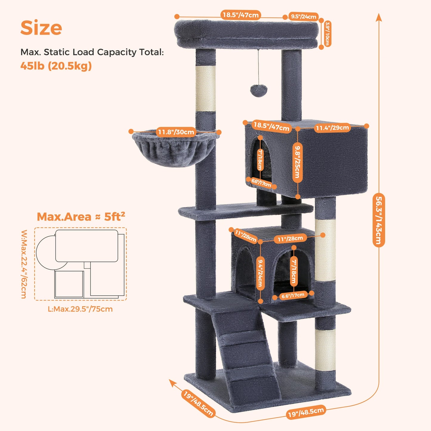 Cat Tree Luxury Tower