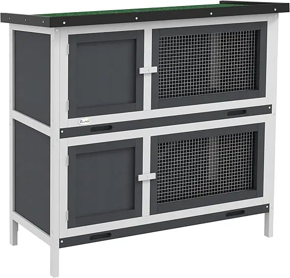 Wooden Bunny Rabbit Hutch