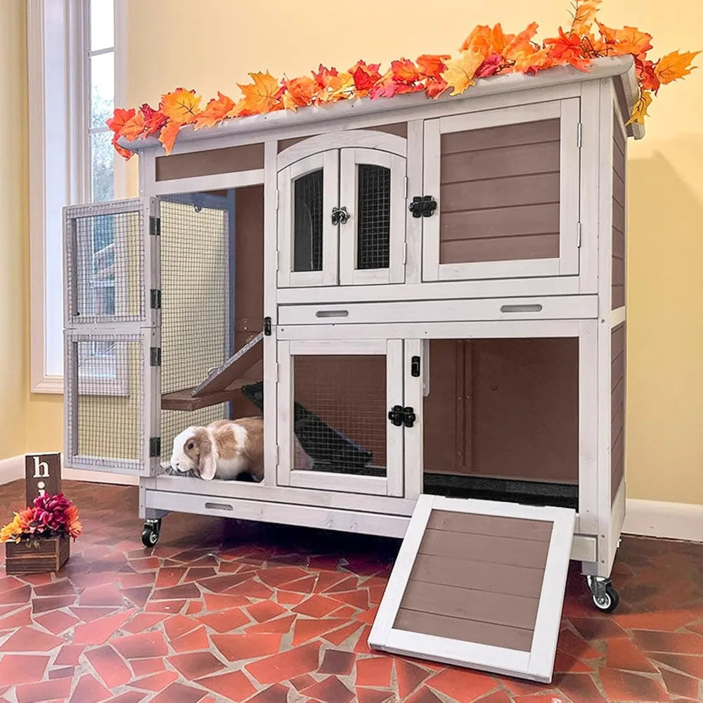 Rabbit Hutch Indoor Bunny House