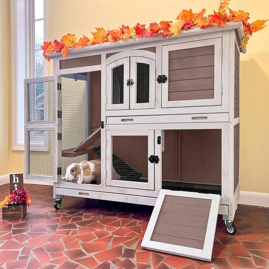 Rabbit Hutch Indoor Bunny House
