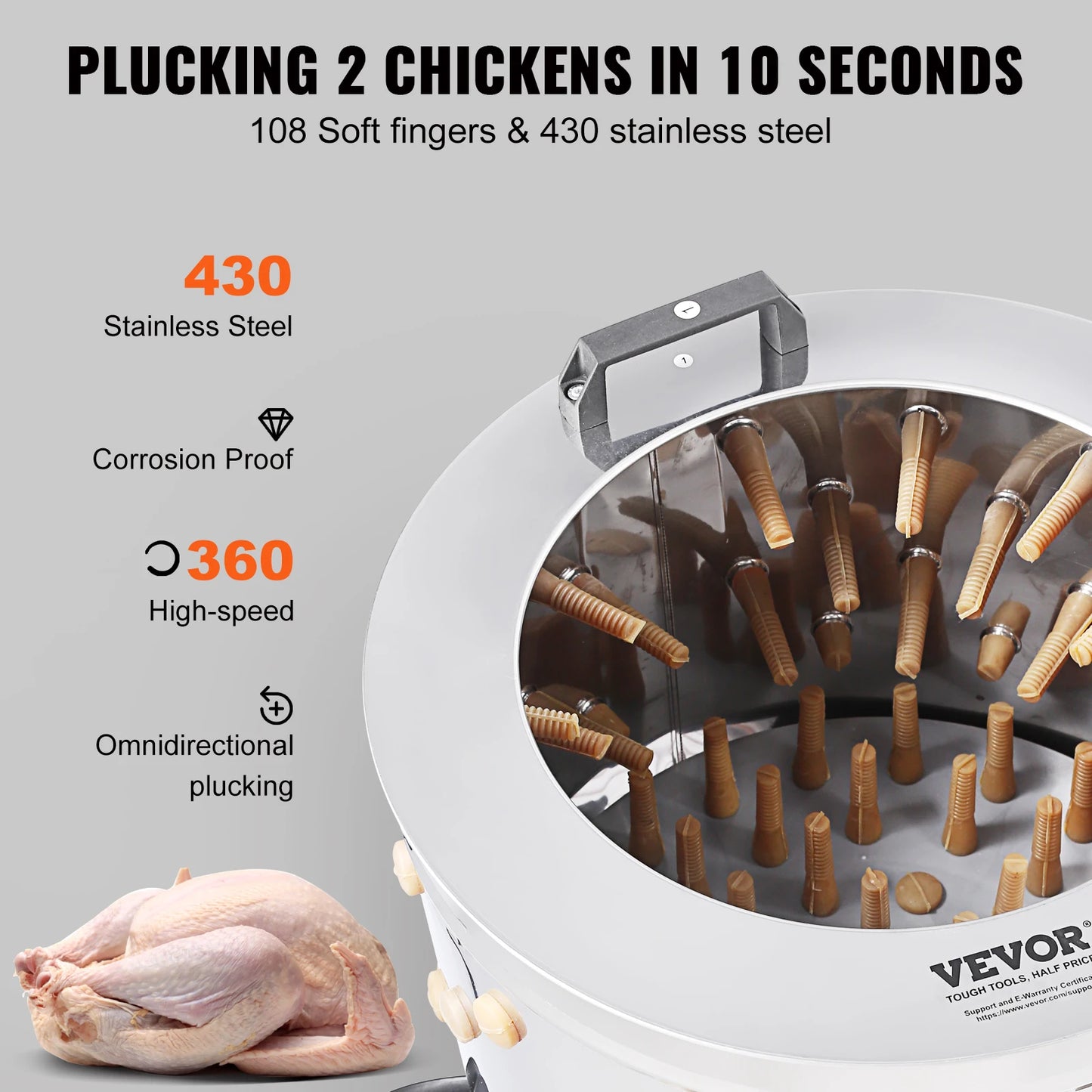 SucceBuy Chicken Plucker Machine