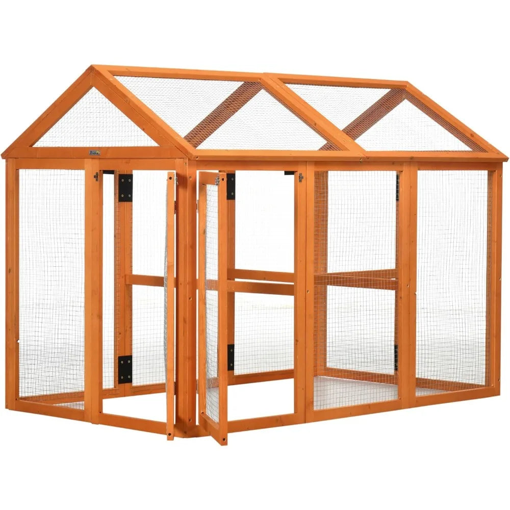 Chicken Run, Wooden Large Chicken Coop
