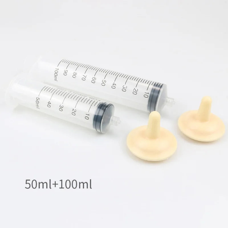 Pet Nursing Nipple with Syringe