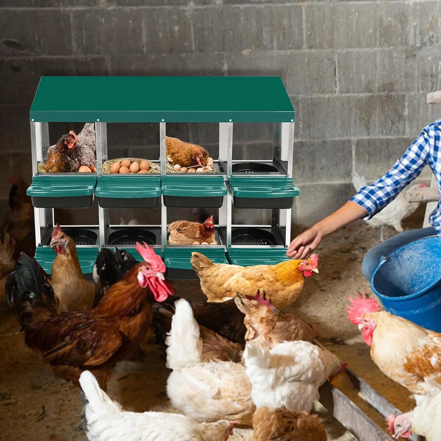 8-10 Chicken Nesting Box
