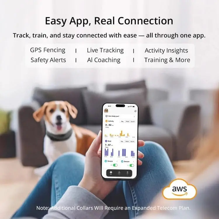 SATELLAI Dog Wireless Fences, Gray