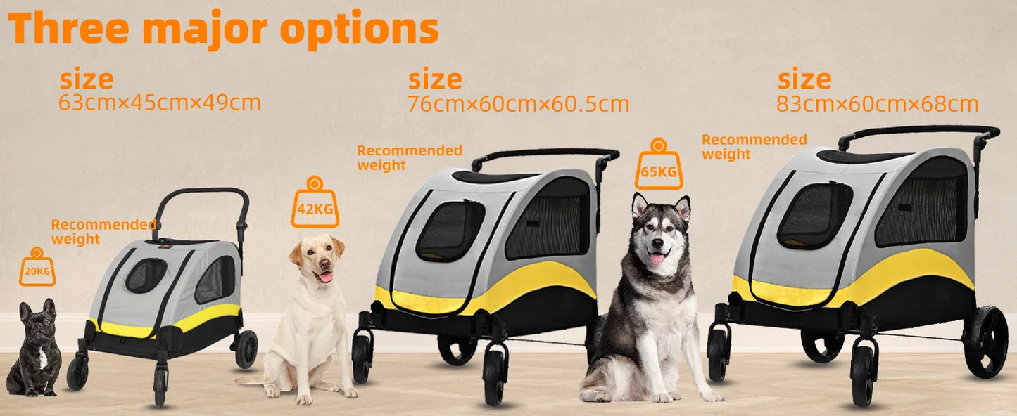 Premium Dog Stroller Pram