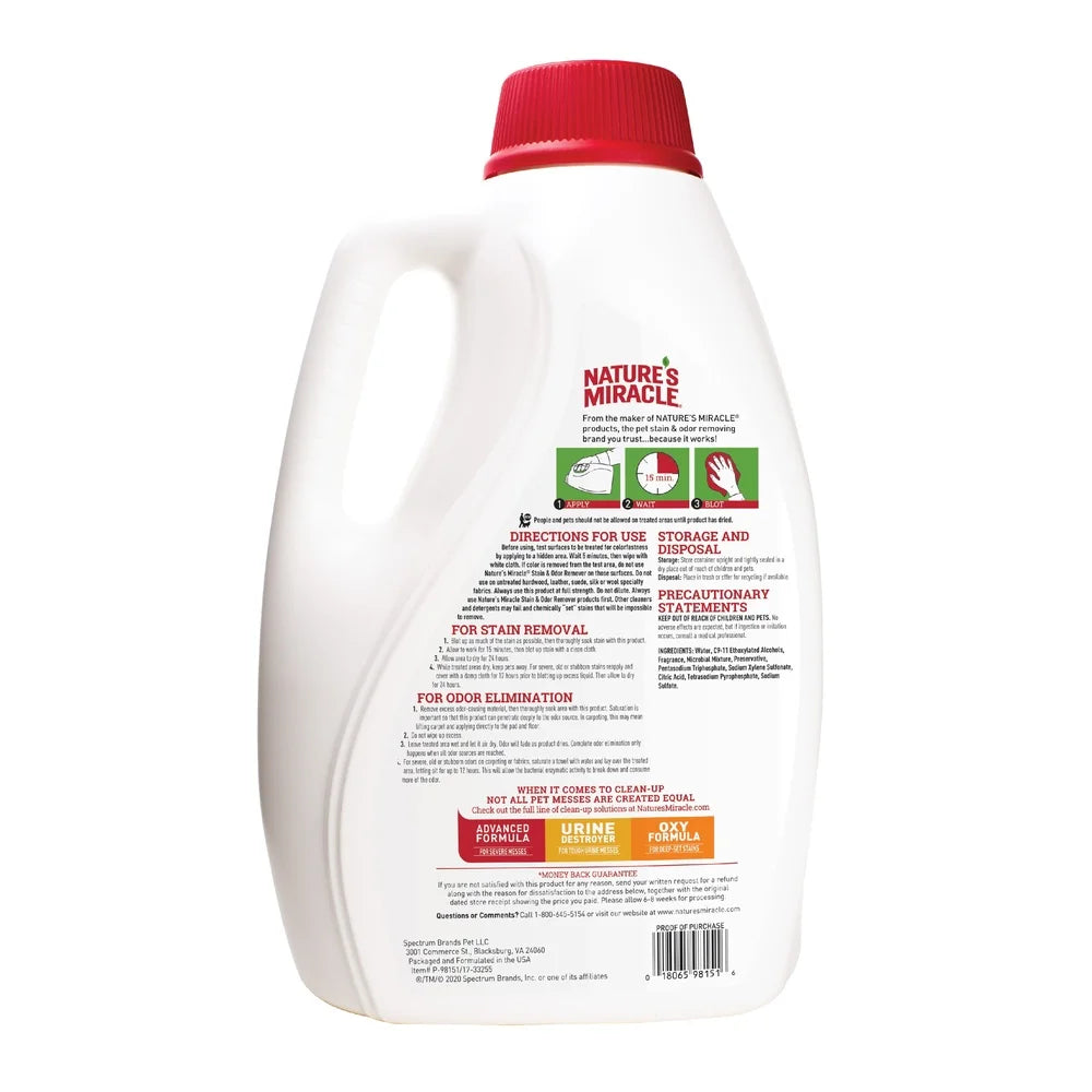 Dog Stain Odor Remover Enzymatic Cleaner