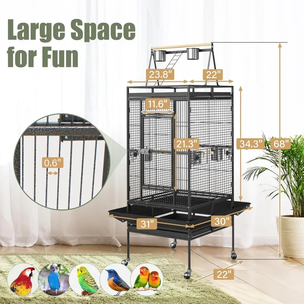 Playtop Parrot Cage