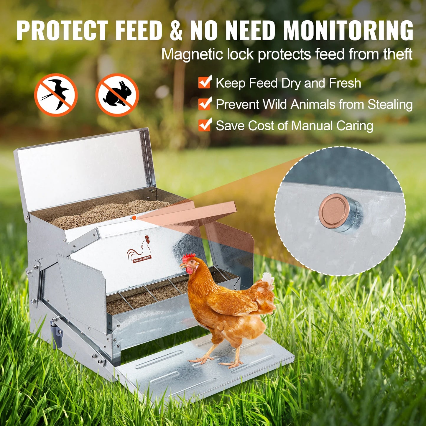 SucceBuy Automatic Chicken Feeder