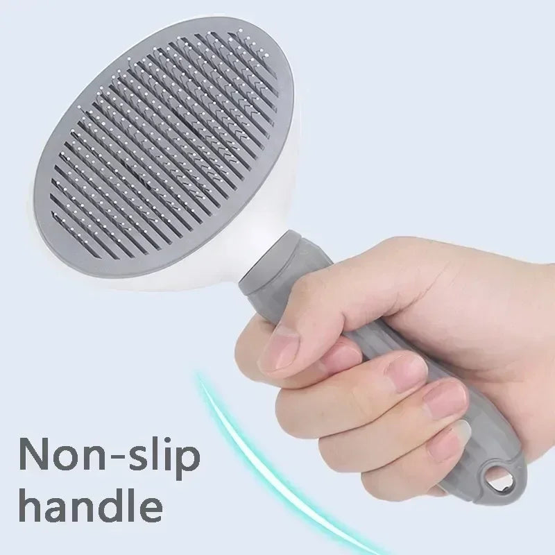 Pet Dog Brush Cat Comb Self Cleaning