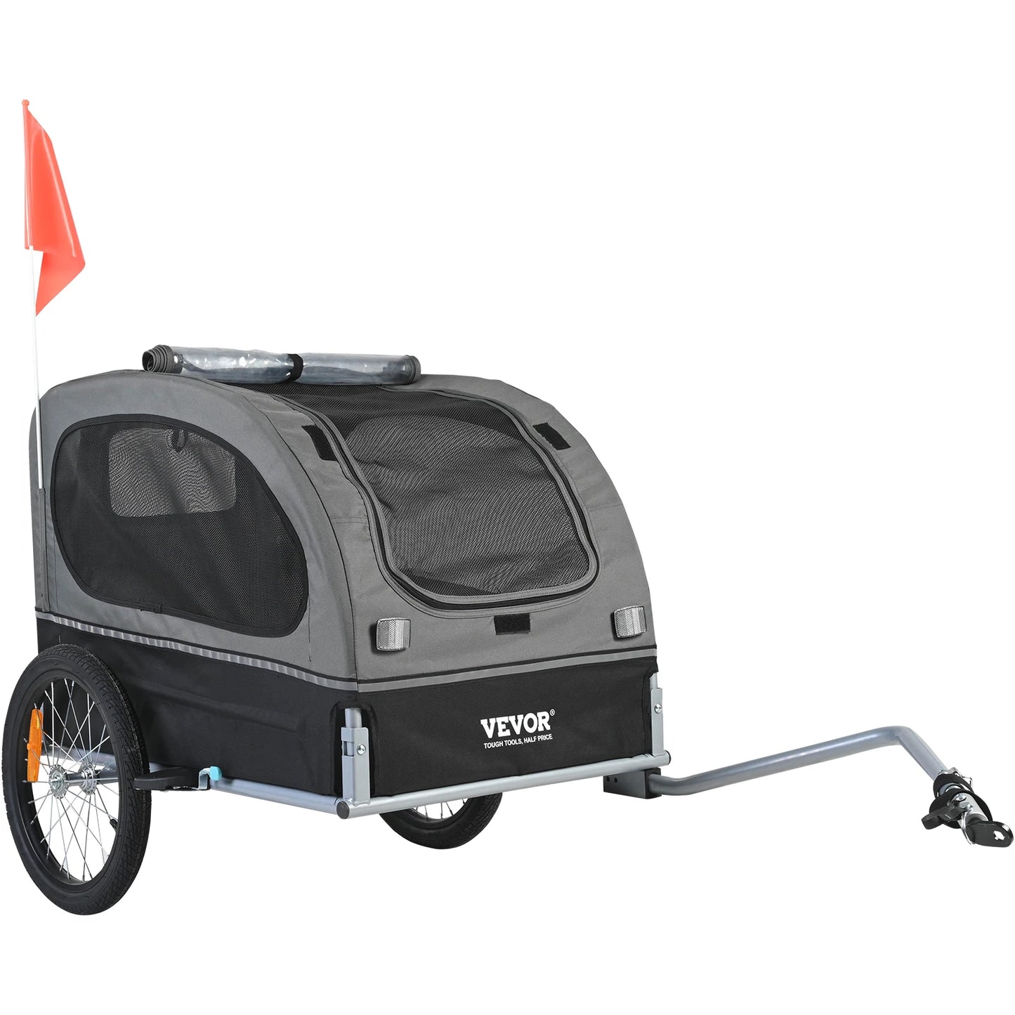 SucceBuy 88 lbs Dog Bike Trailer