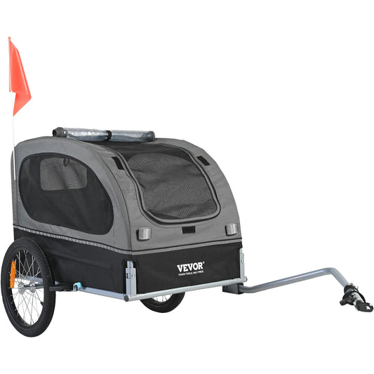SucceBuy 88 lbs Dog Bike Trailer