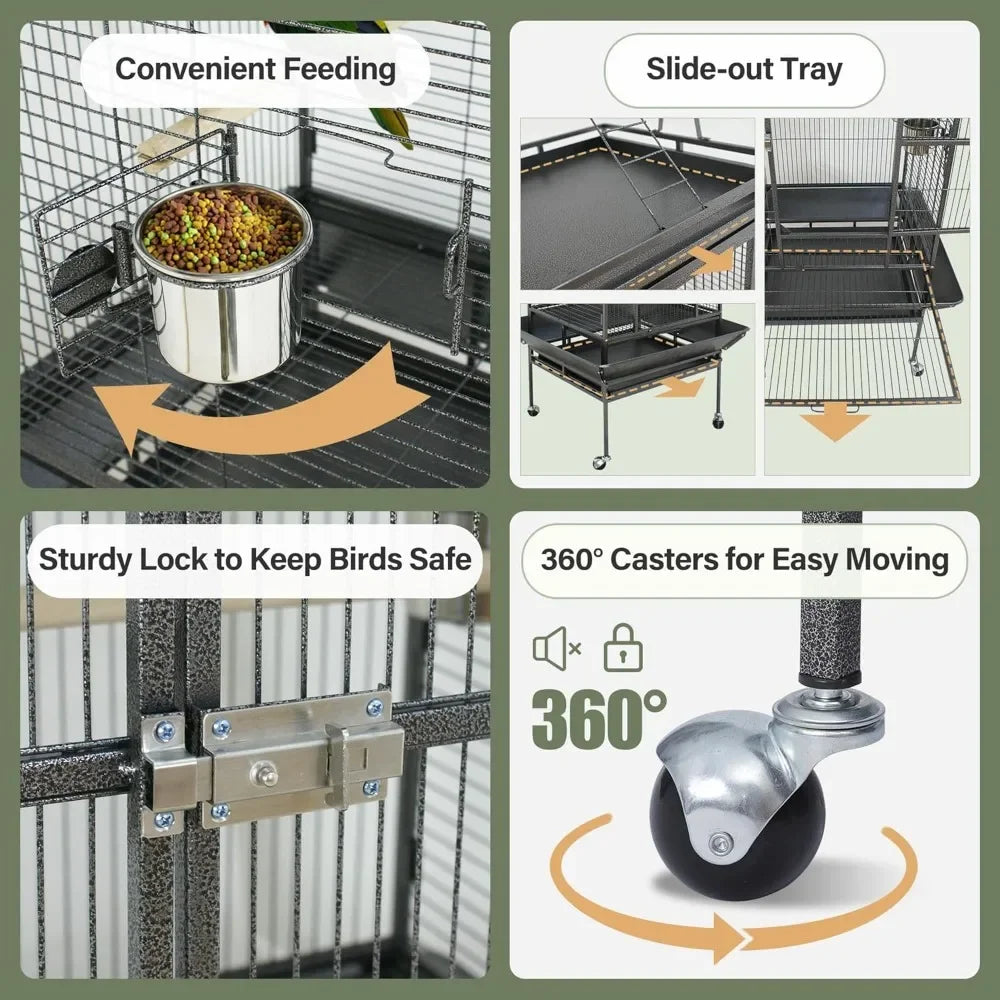 Playtop Parrot Cage