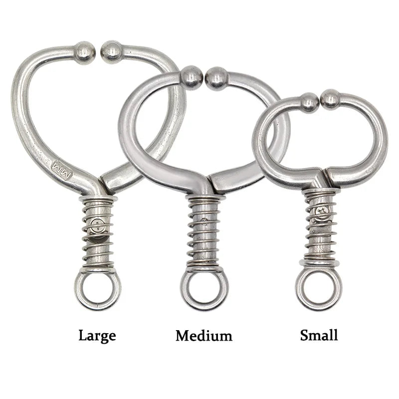 Stainless Steel Automatic Cow Spring Nose Pliers