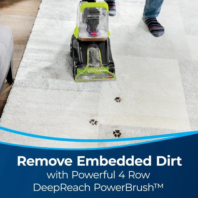 BISSELL Powerforce Powerbrush Pet Lightweight Carpet Cleaner, 2910