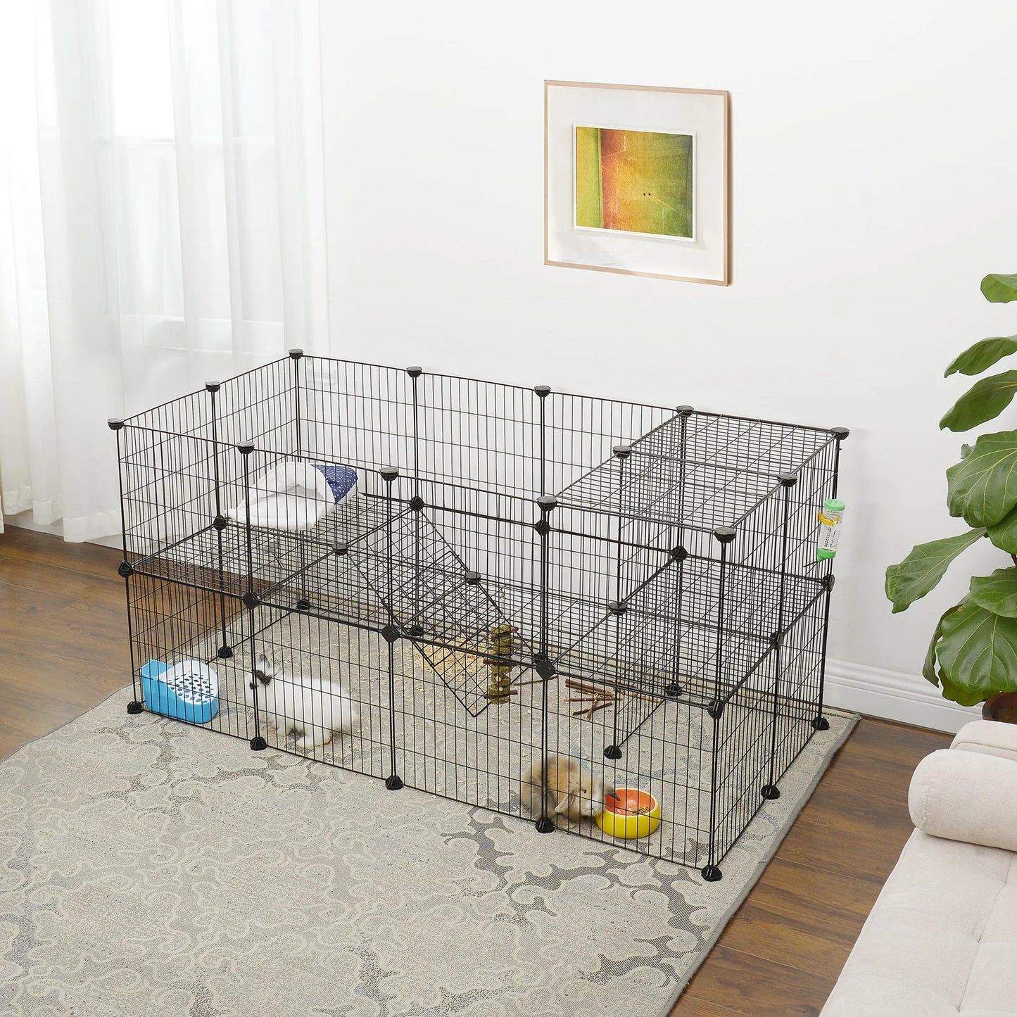 SONGMICS Pet Playpen,