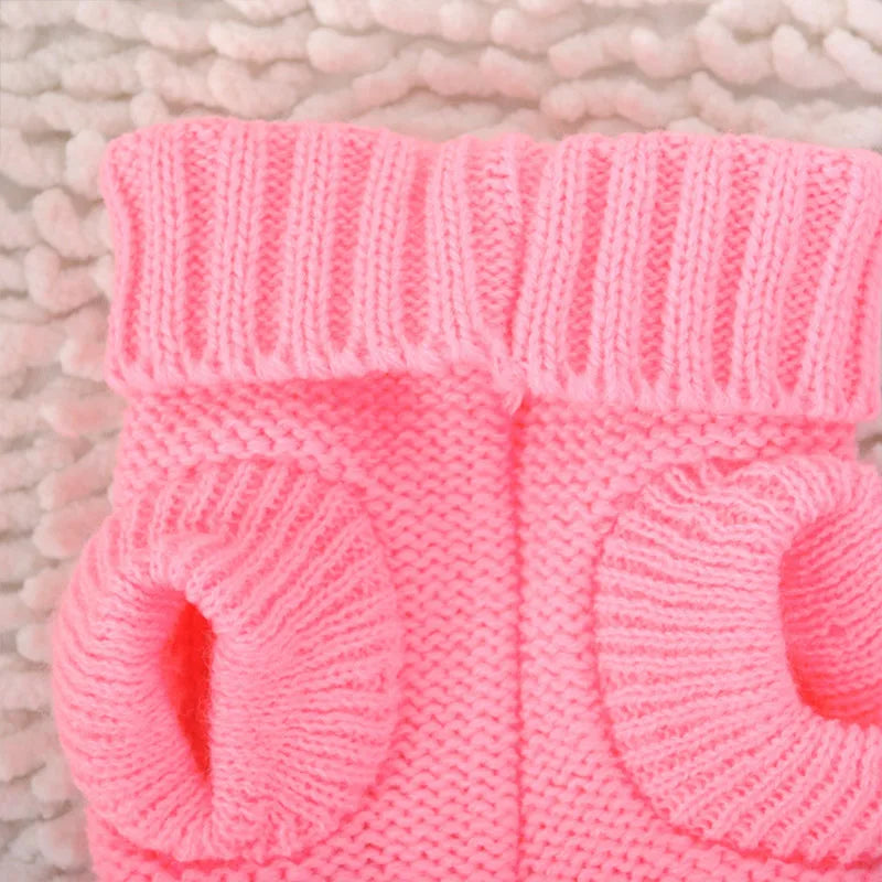 Dog Winter Clothes Knitted