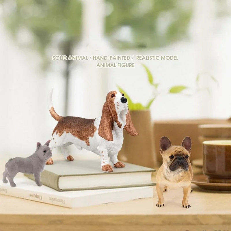 Realistic Dog Figurines for Kids