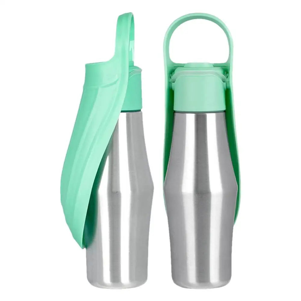 Dog Water Bottle 27oz Stainless Steel
