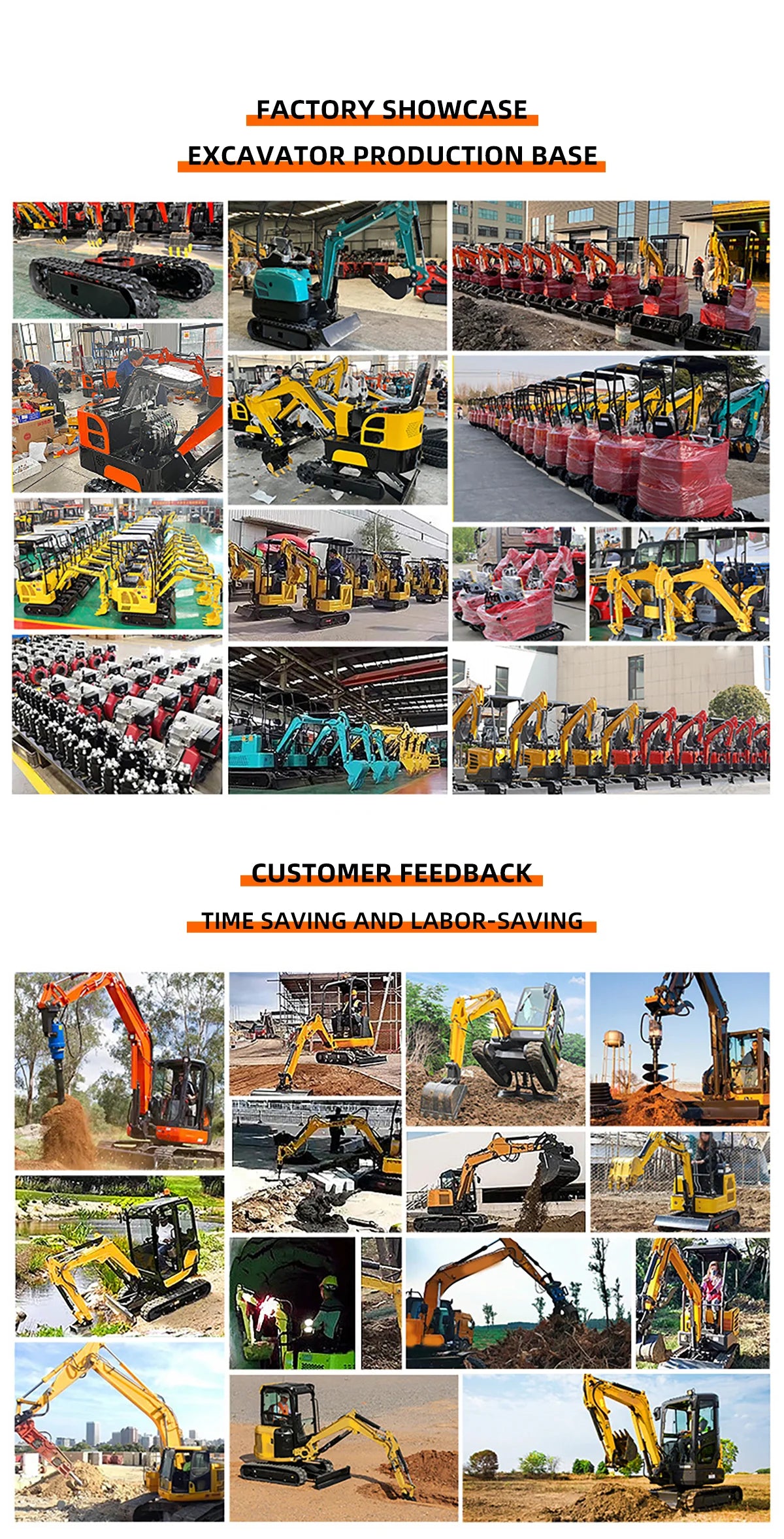 Mini Excavator With Multiple Accessories Available