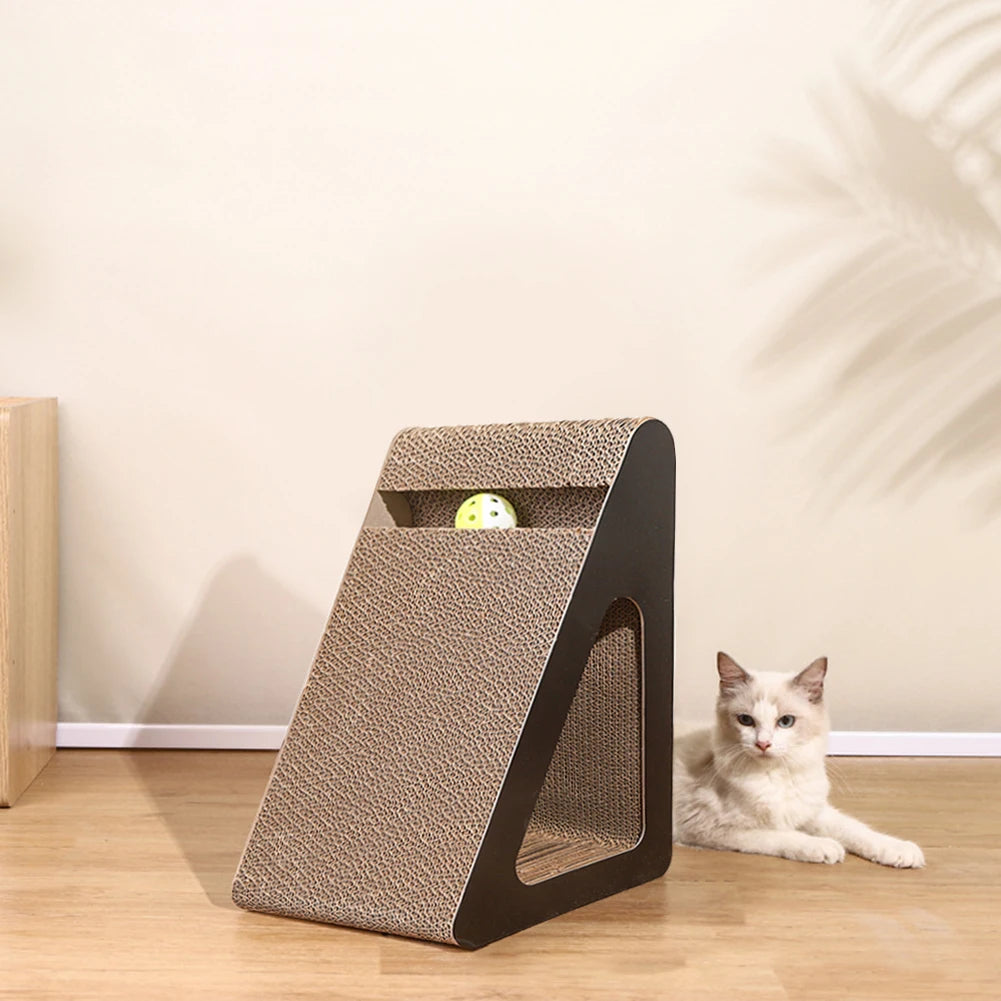 2 In 1 Cat Scratcher Cardboard
