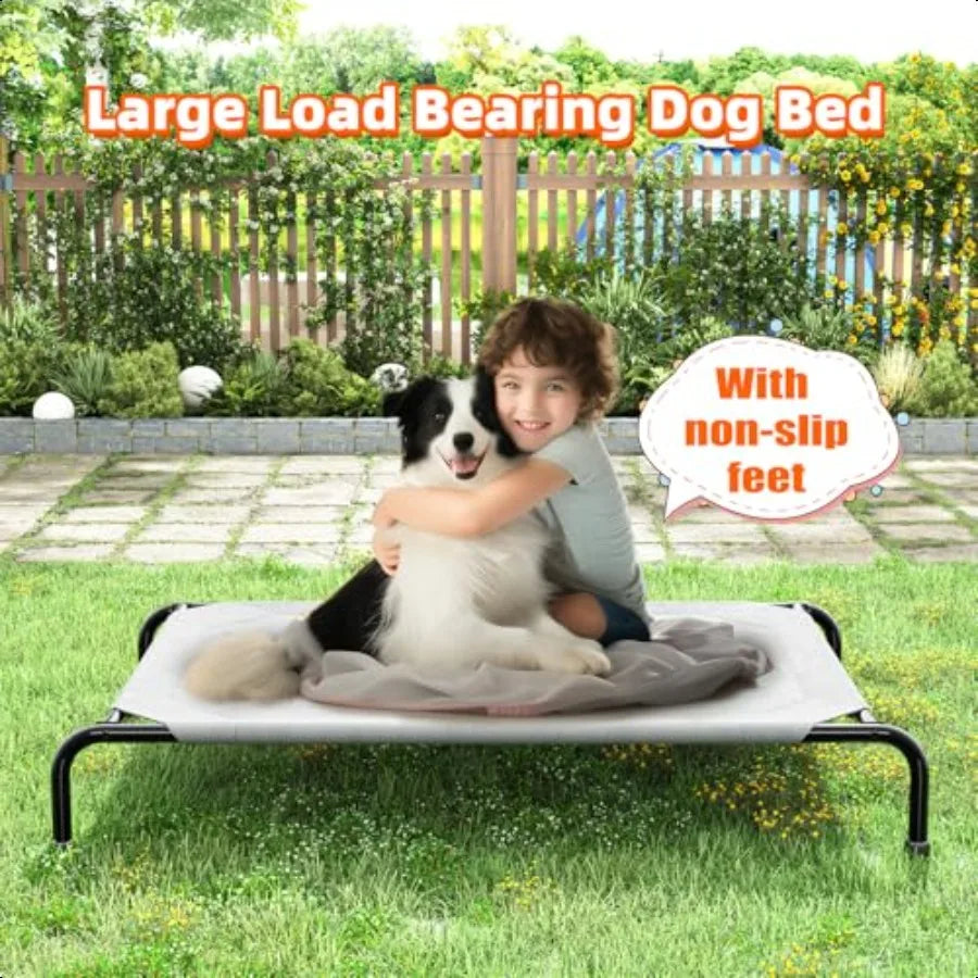 Raised Dog Bed for Large Dogs