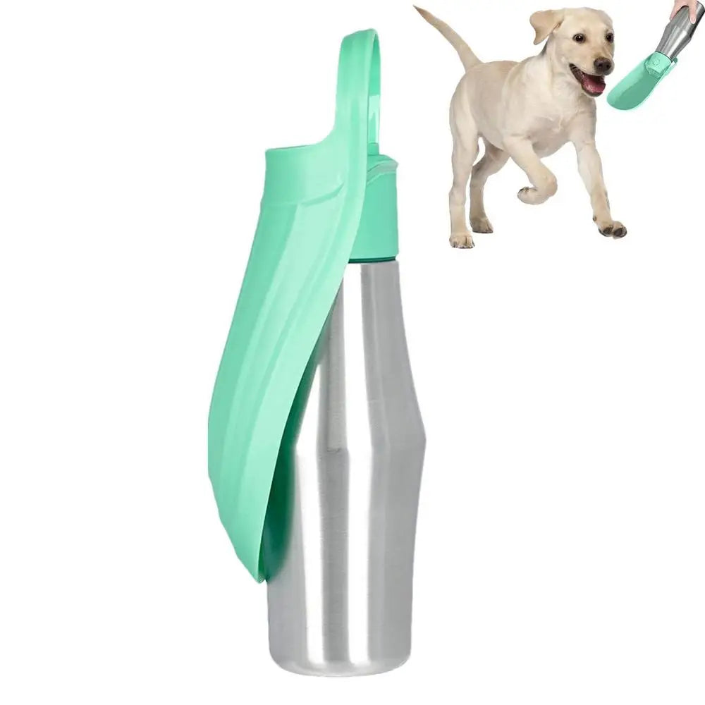 Dog Water Bottle 27oz Stainless Steel