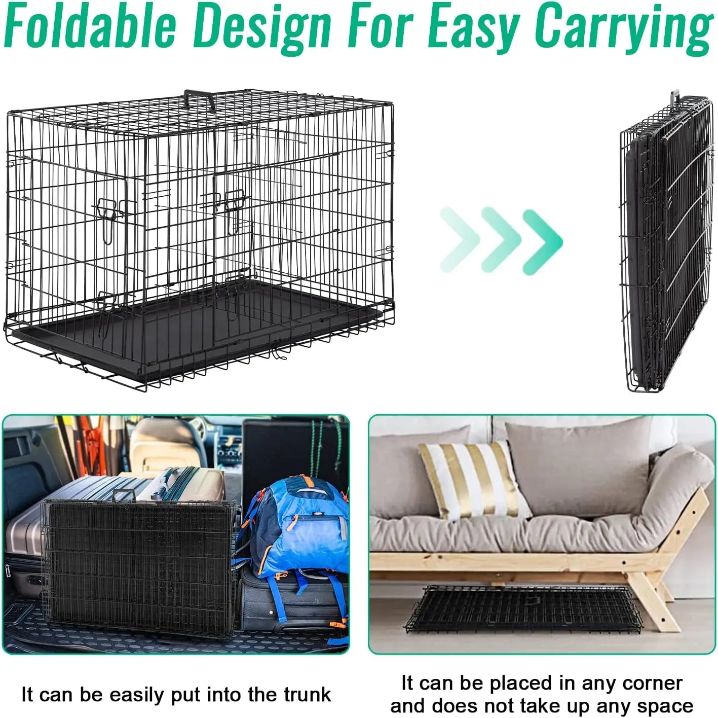 Dog Crate for Large Dogs