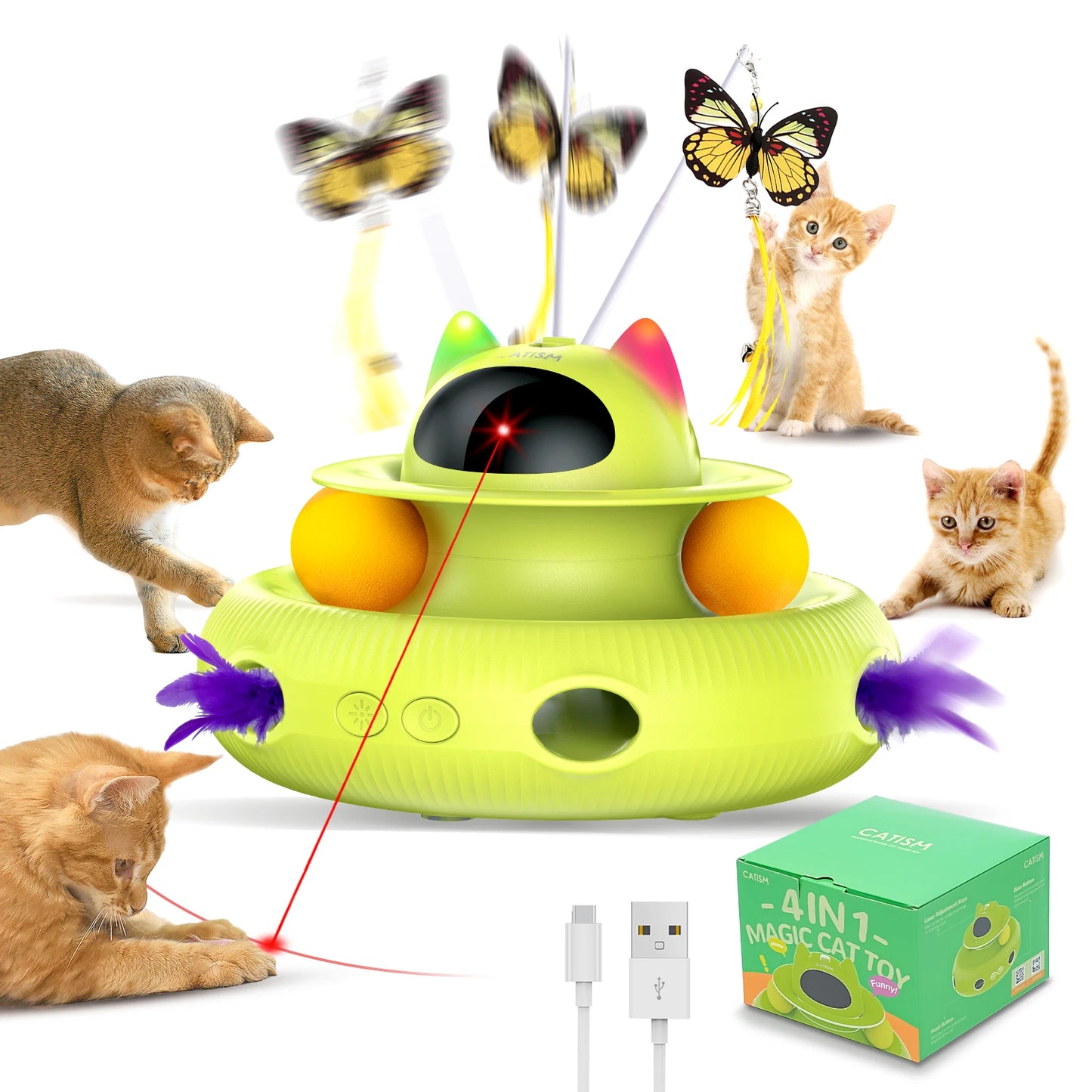 CATISM Upgraded Pet Toys