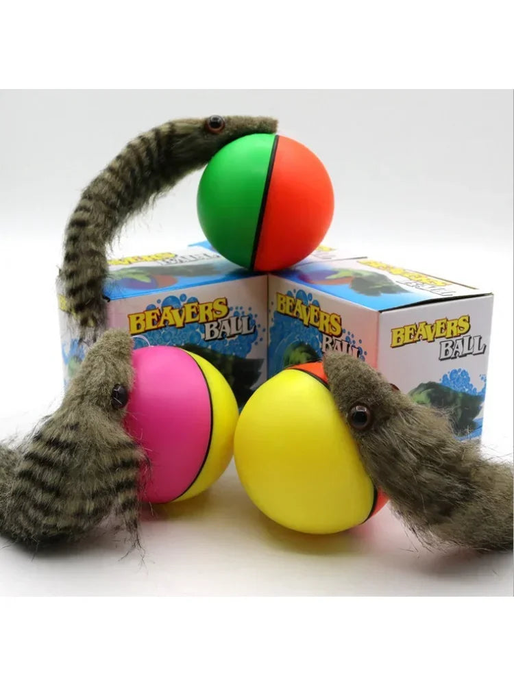 Rolling Play Random Alive New Pet Ferret Toy