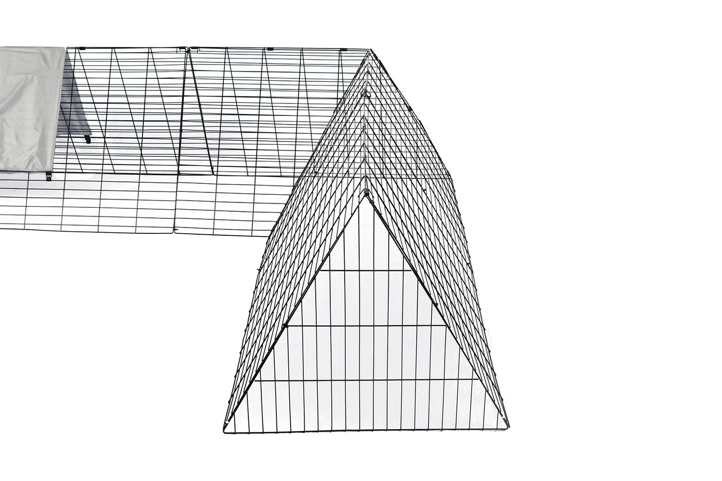 Metal Chicken Coop with Run