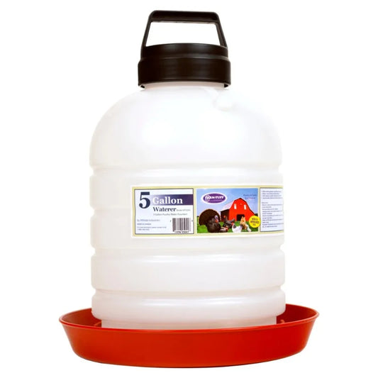 Farm Tuff Top Fill Plastic Poultry and Game Bird Fountain