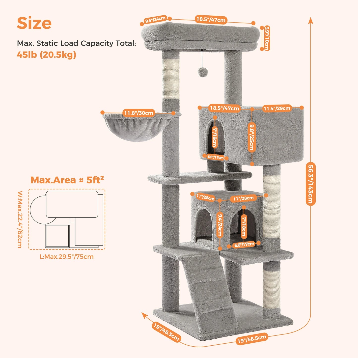 Cat Tree Luxury Tower