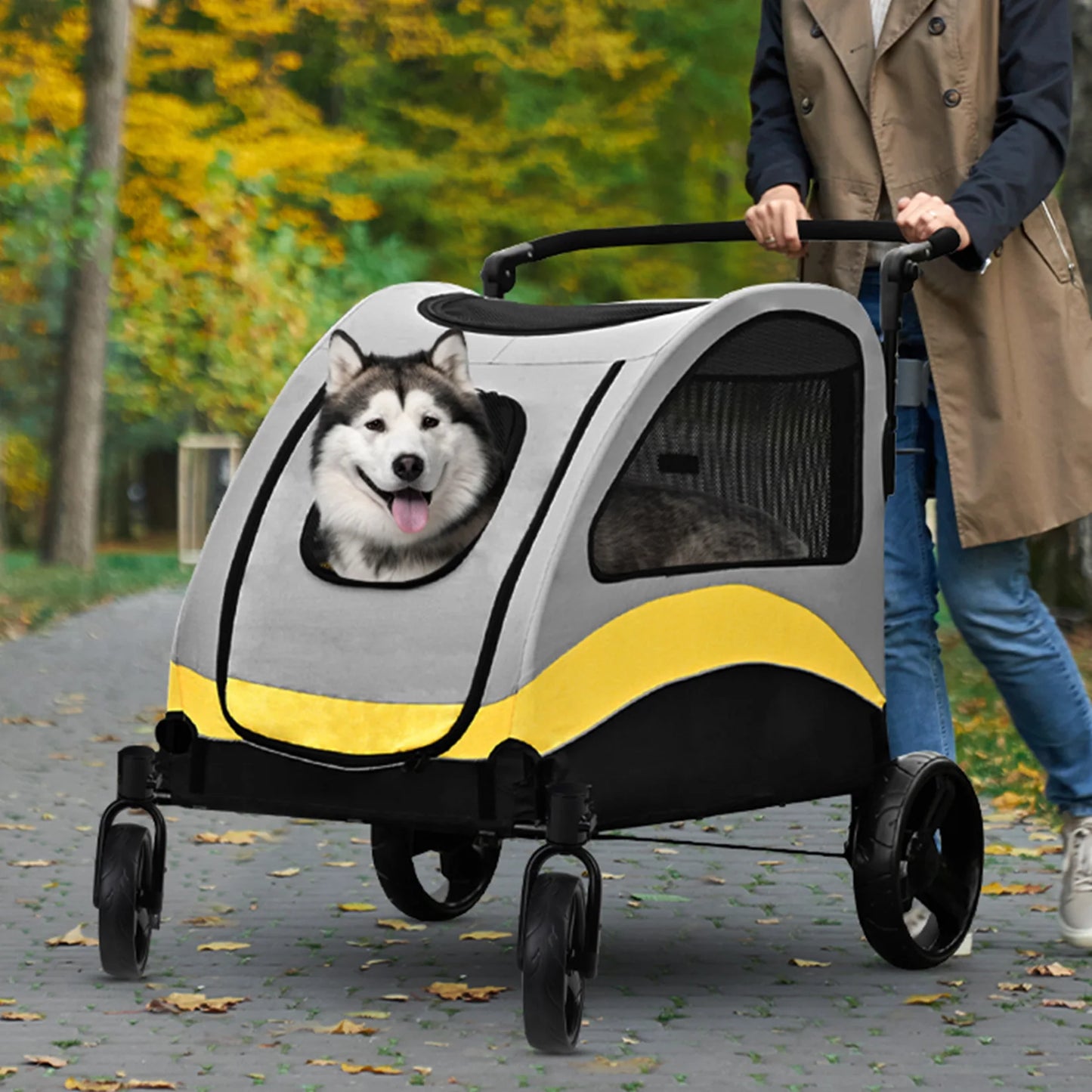 Premium Dog Stroller Pram