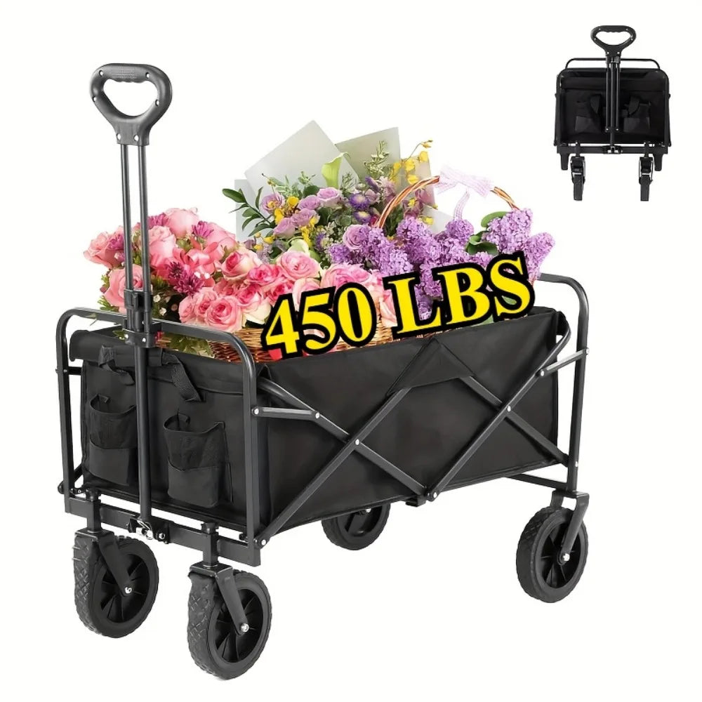 Capacity Heavy-Duty All-Terrain Folding Cart