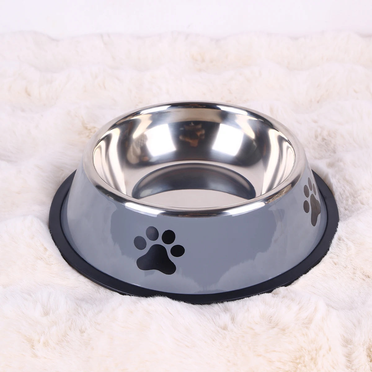 1PC Stainless Steel Pet Bowl