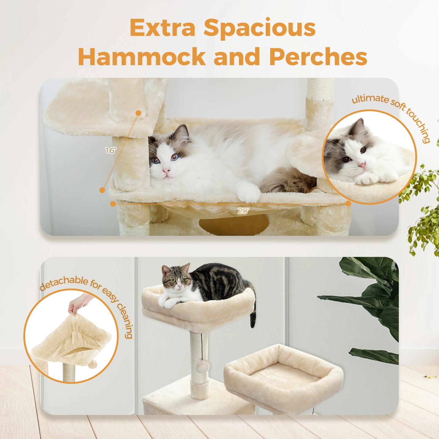 Stable Cat Tree Tower