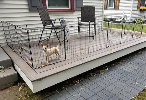 MiniPaws Unleashed Dog Playpen for Yard & RV Camping