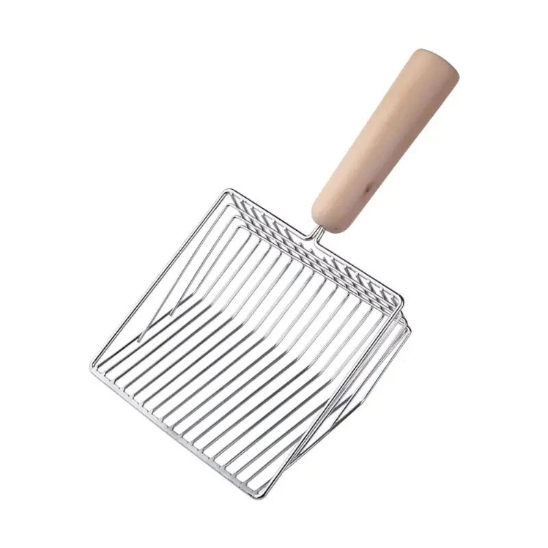 Heavy Duty Metal Cat Litter Scoop - - Durable & Effici