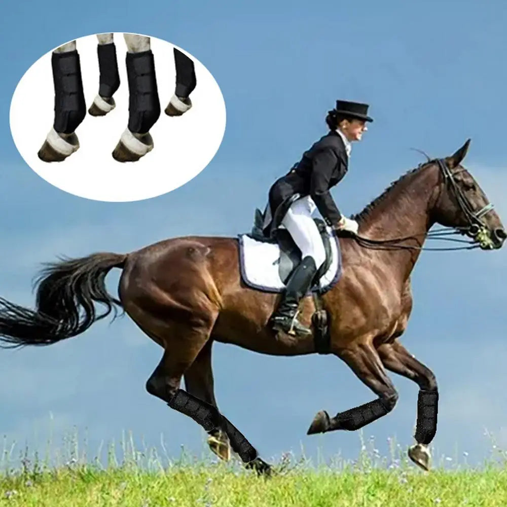 2pcs Horse Boots Leg Guard Protector