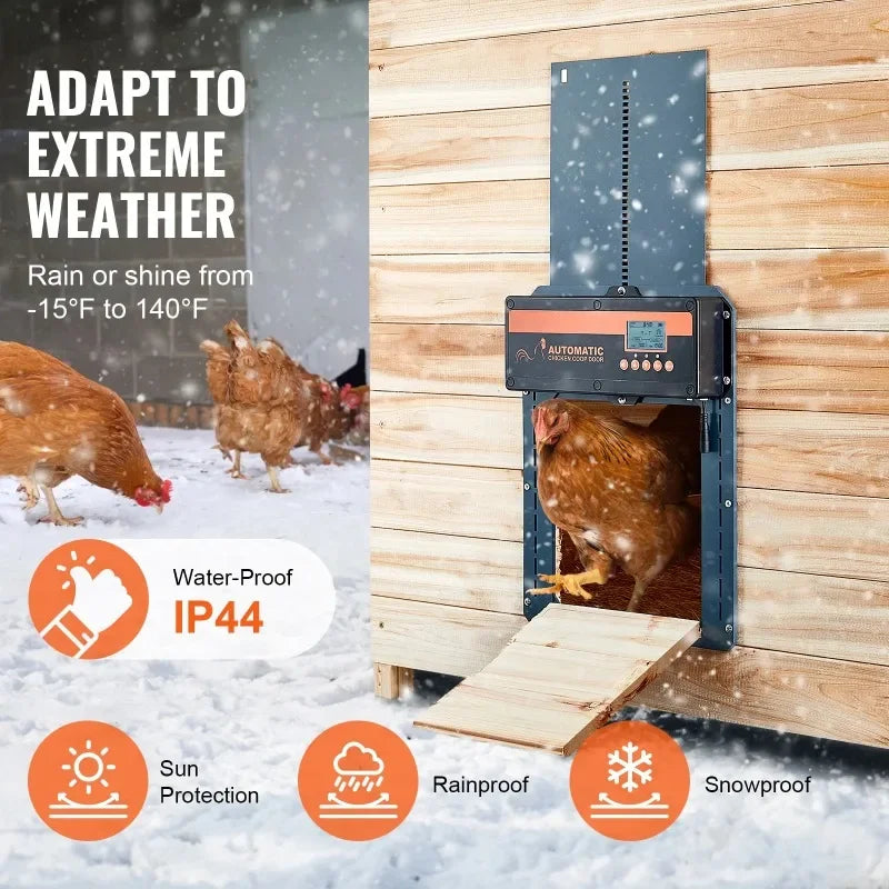 KFFKFF Automatic Chicken Coop Door