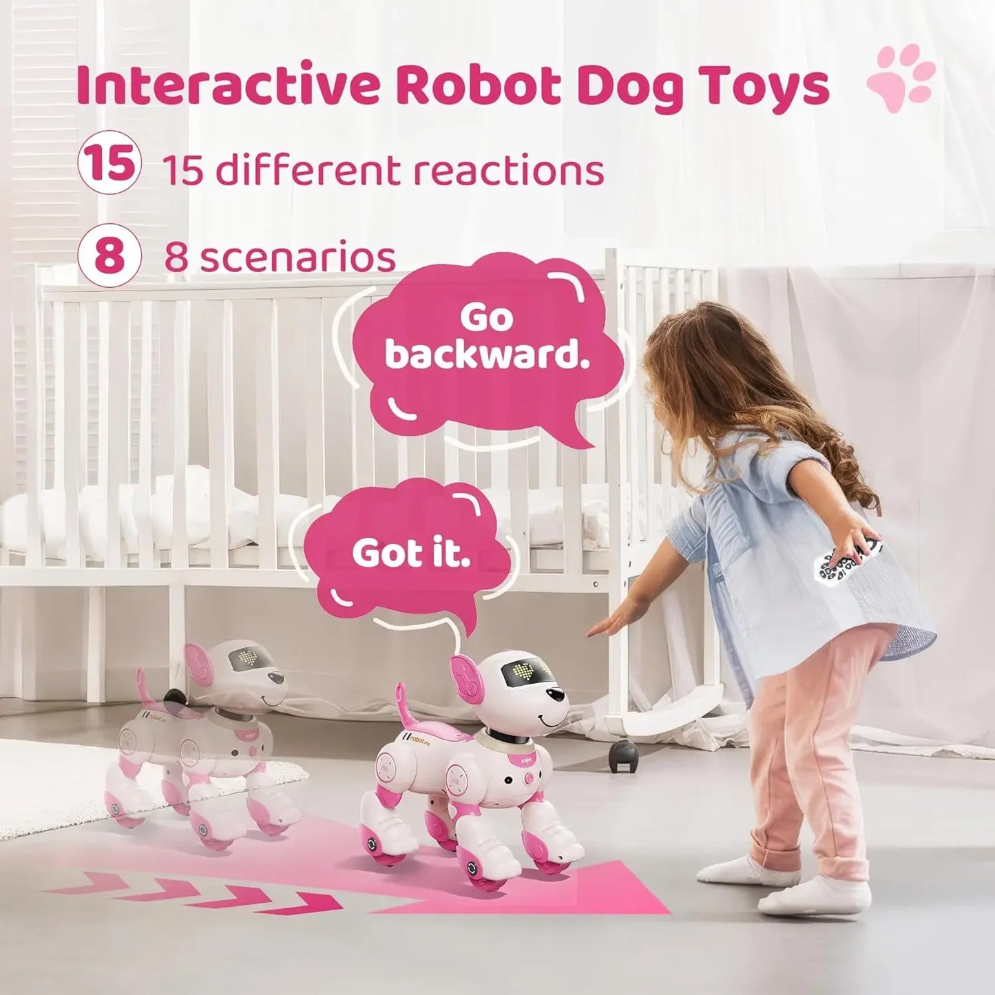 Girls Rc Robot Dog