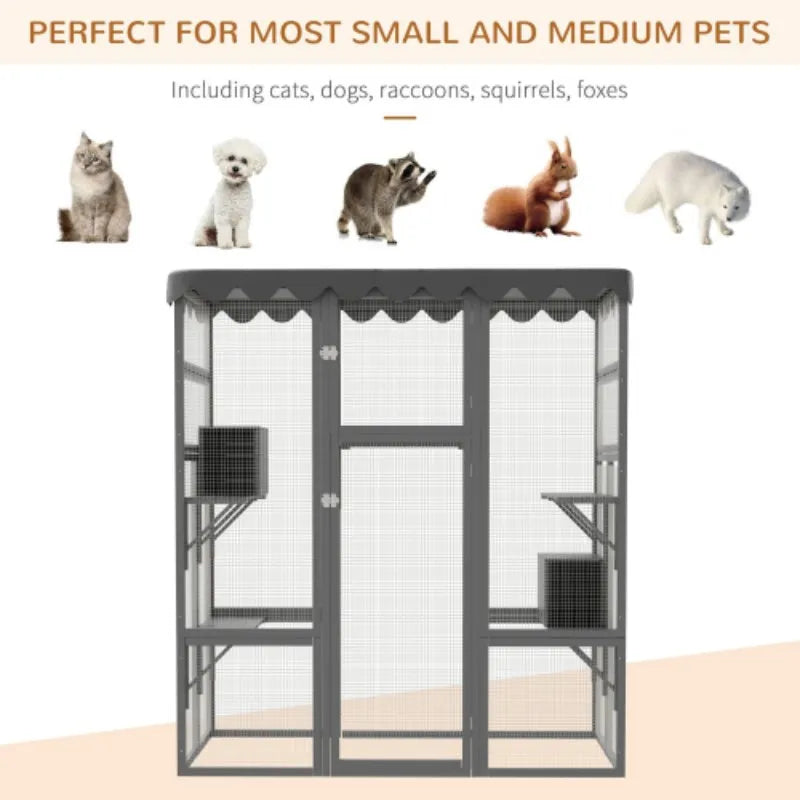 Outdoor Cat House Big Catio