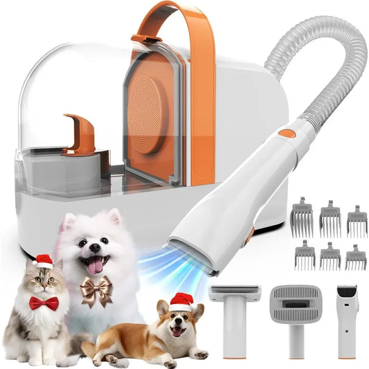 Dog Grooming Kit with Pet Clipper