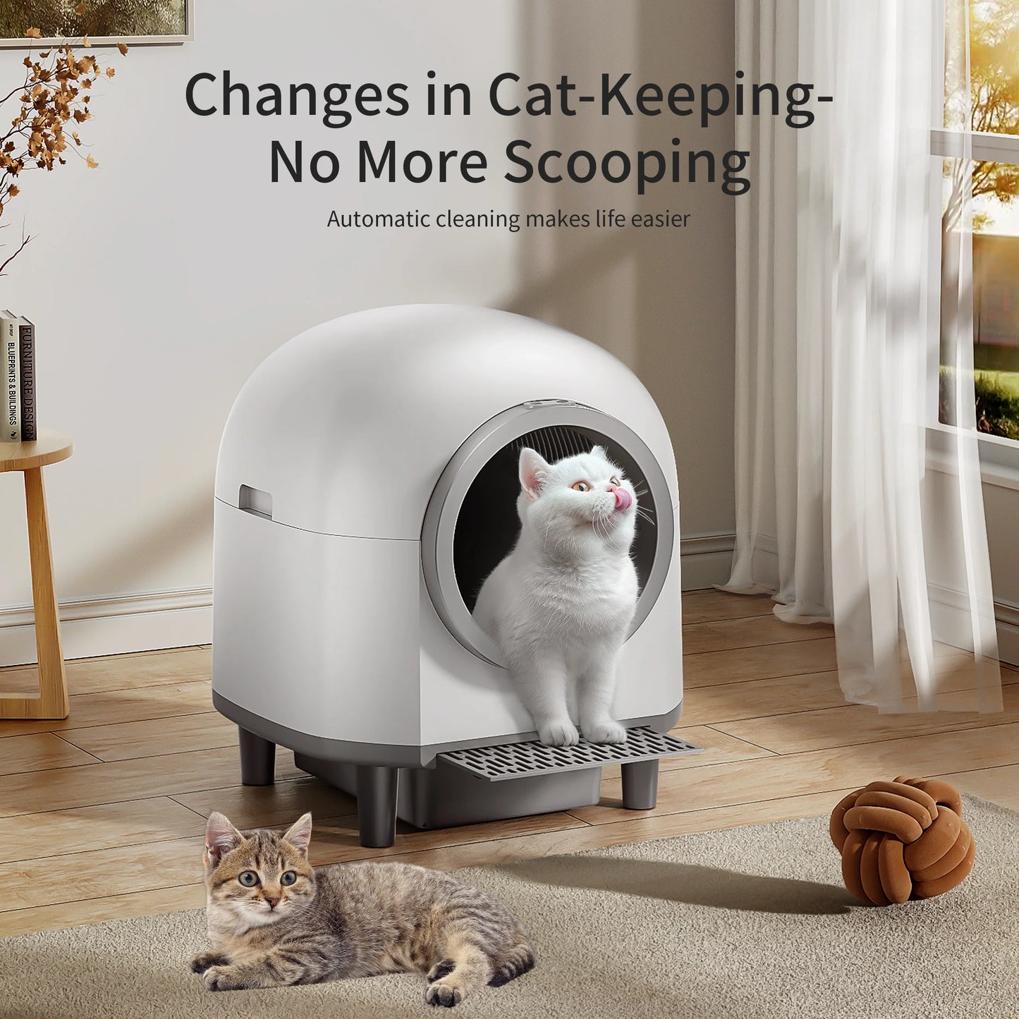 OMCPET Automatic Smart Cat Litter Box