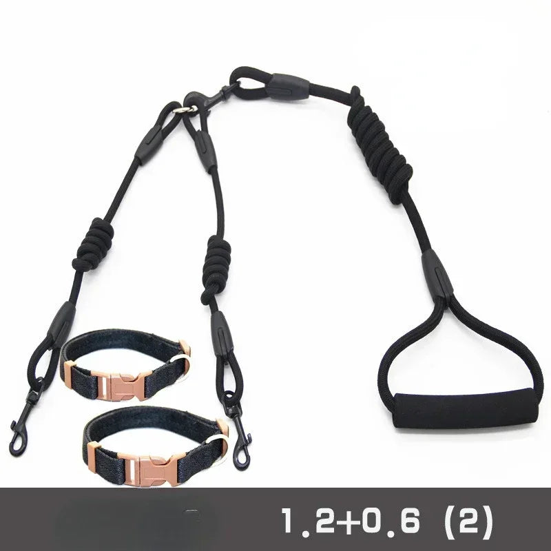 Leashes Dogs 2 Double Accessories