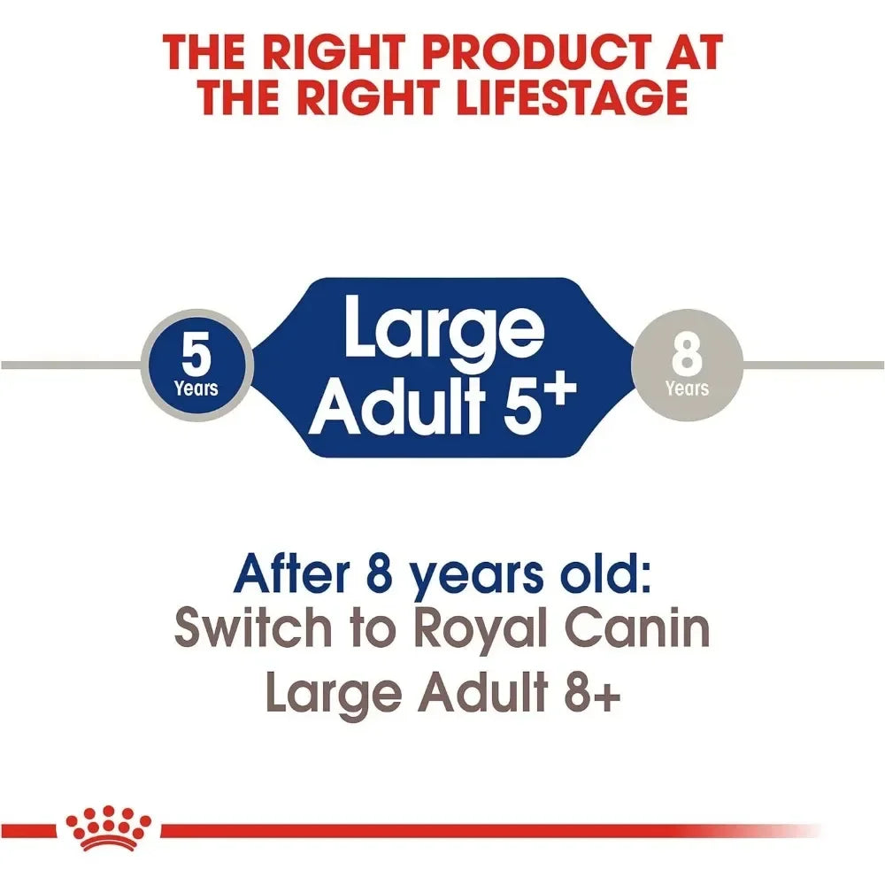 Large Adult 5+ Dry Dog Food for Older Dogs