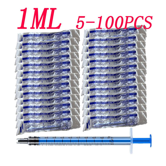 Hot 1ML Plastic Syringes